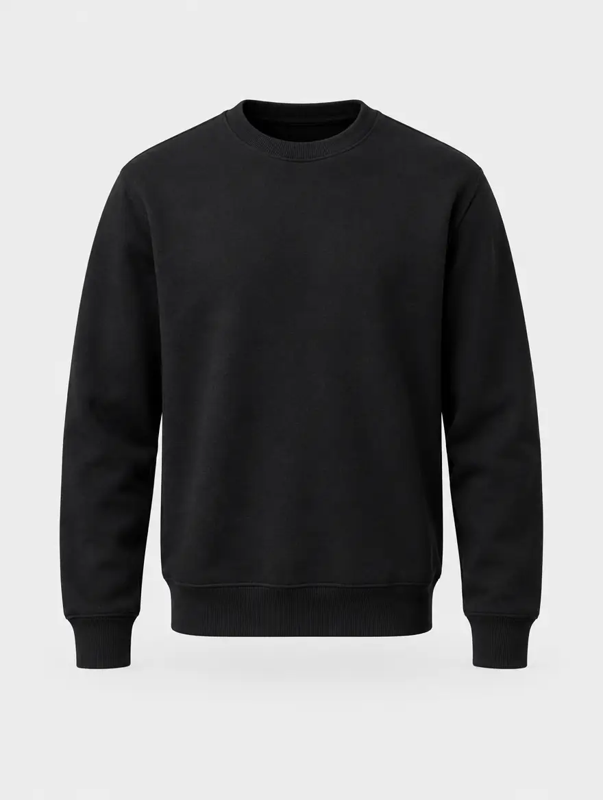 Bisiklet Yaka Sweat