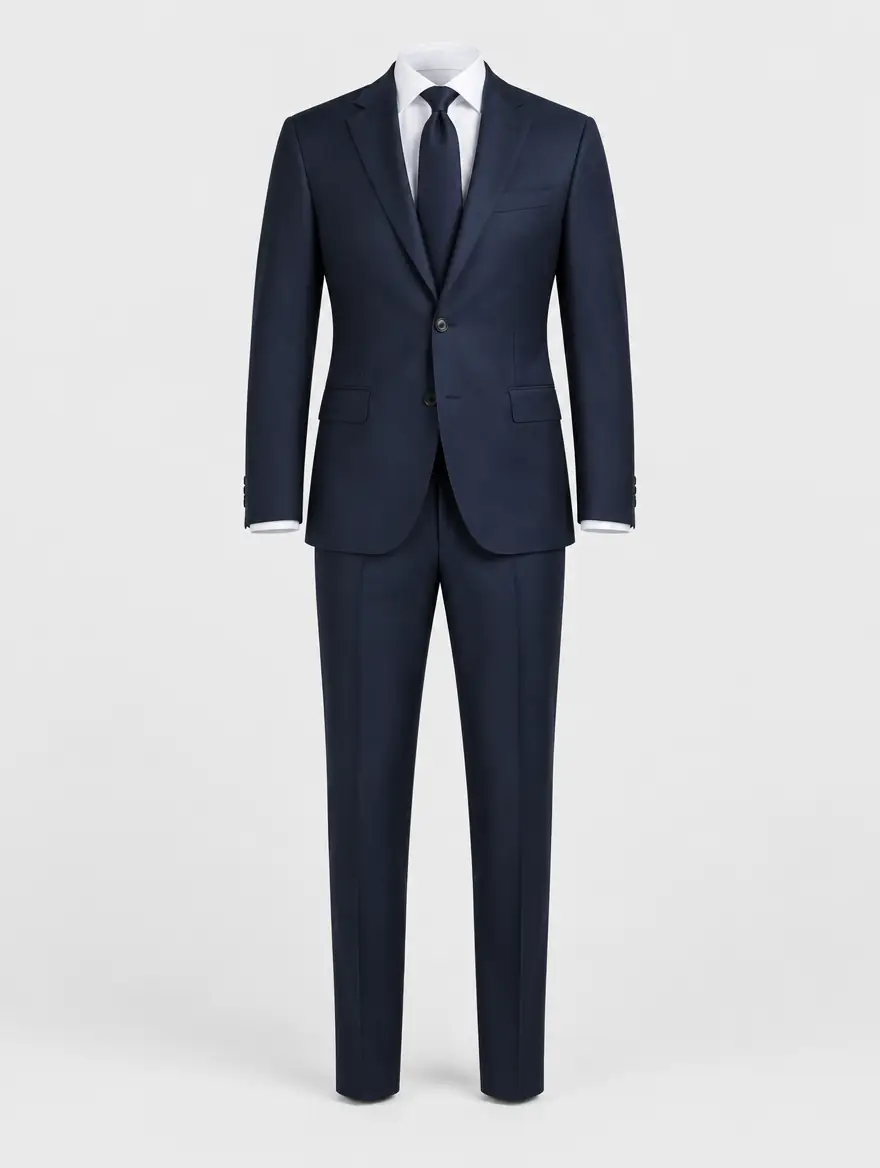 Slim Fit Takım Elbise Lacivert