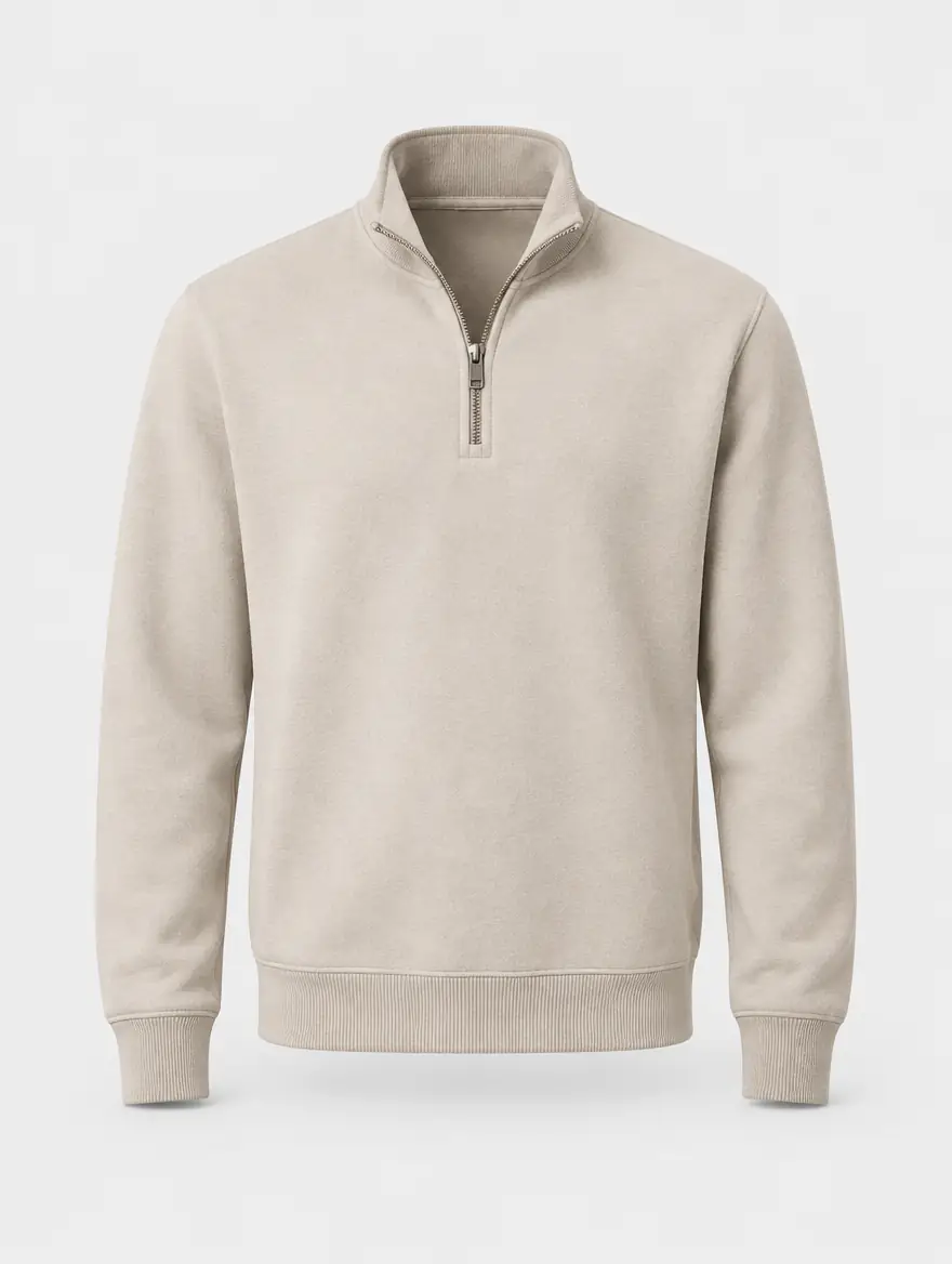 Yarım Fermuarlı Sweat