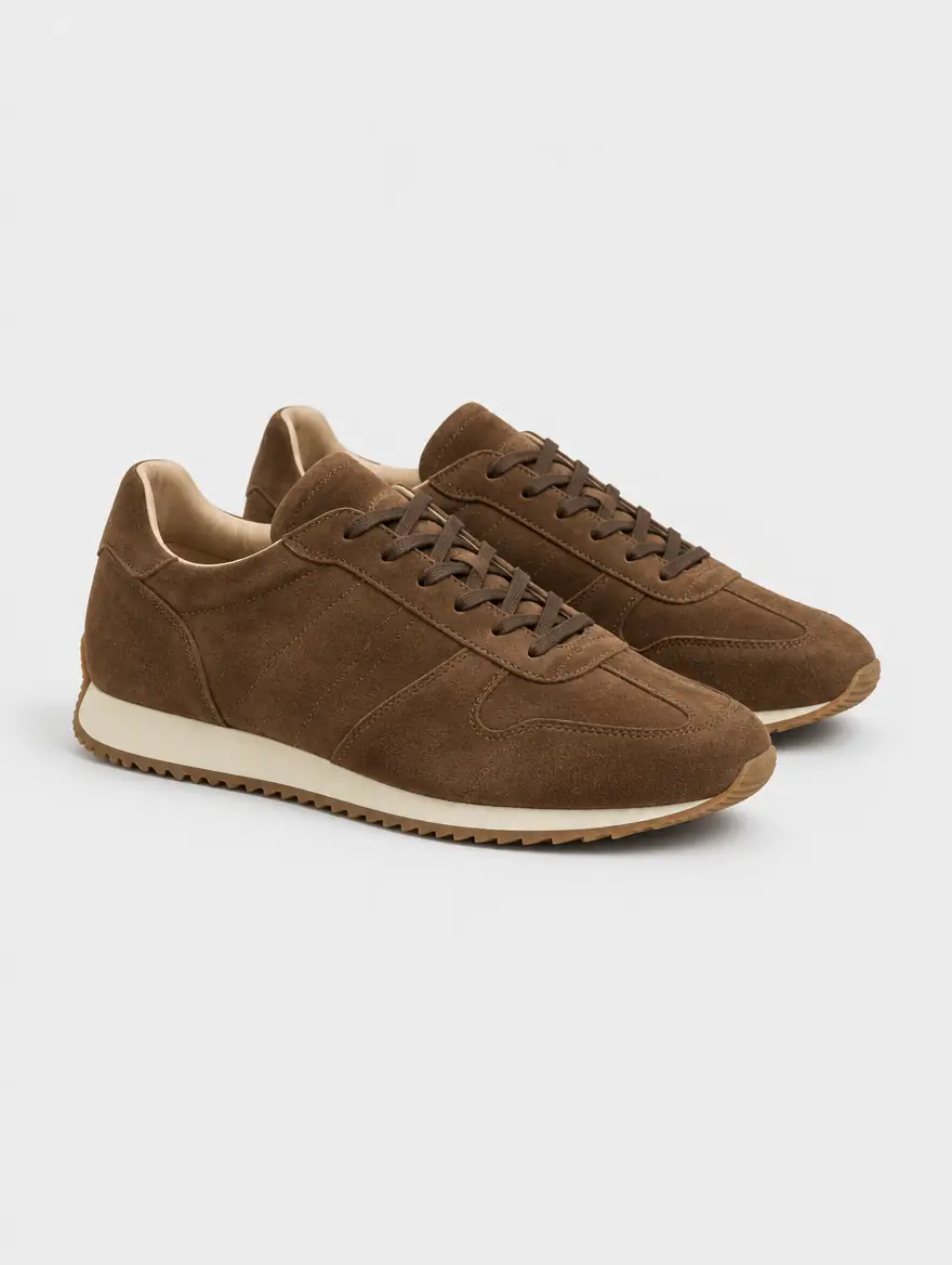 Retro Süet Sneaker